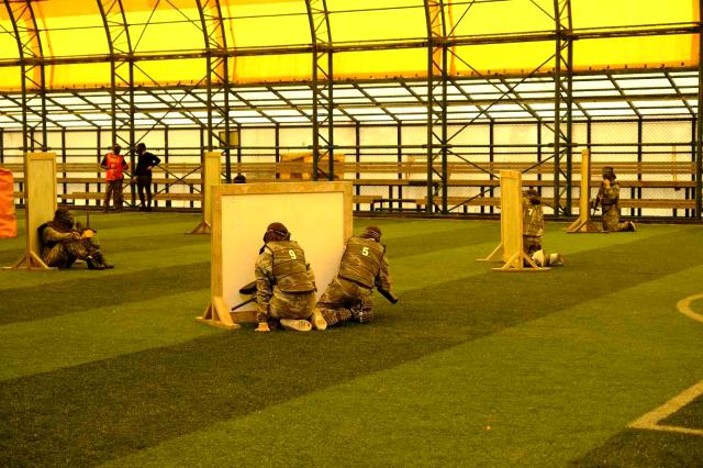 istanbul genclik oyunlarinda avcilar paintball