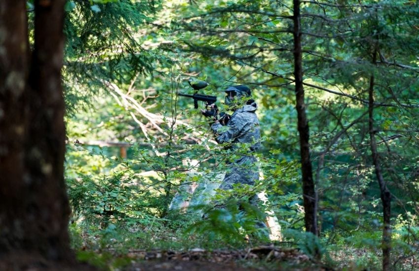 Huzur Dolu Doğada, Aksiyonu Paintball ile Yaşa